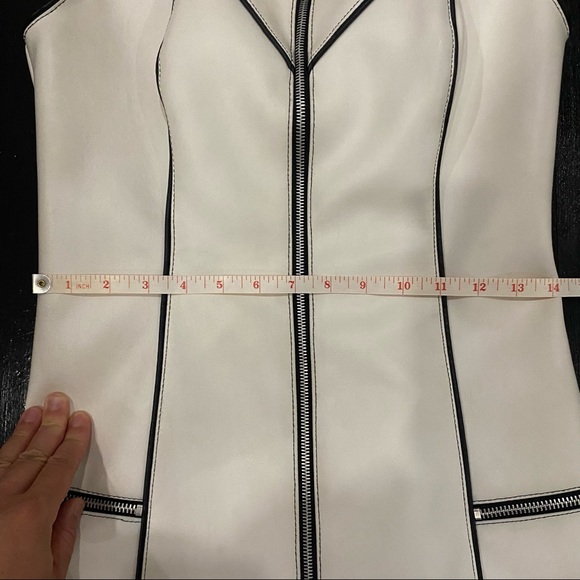 VINTAGE Lip Service White pleather mini dress - Picture 7 of 9